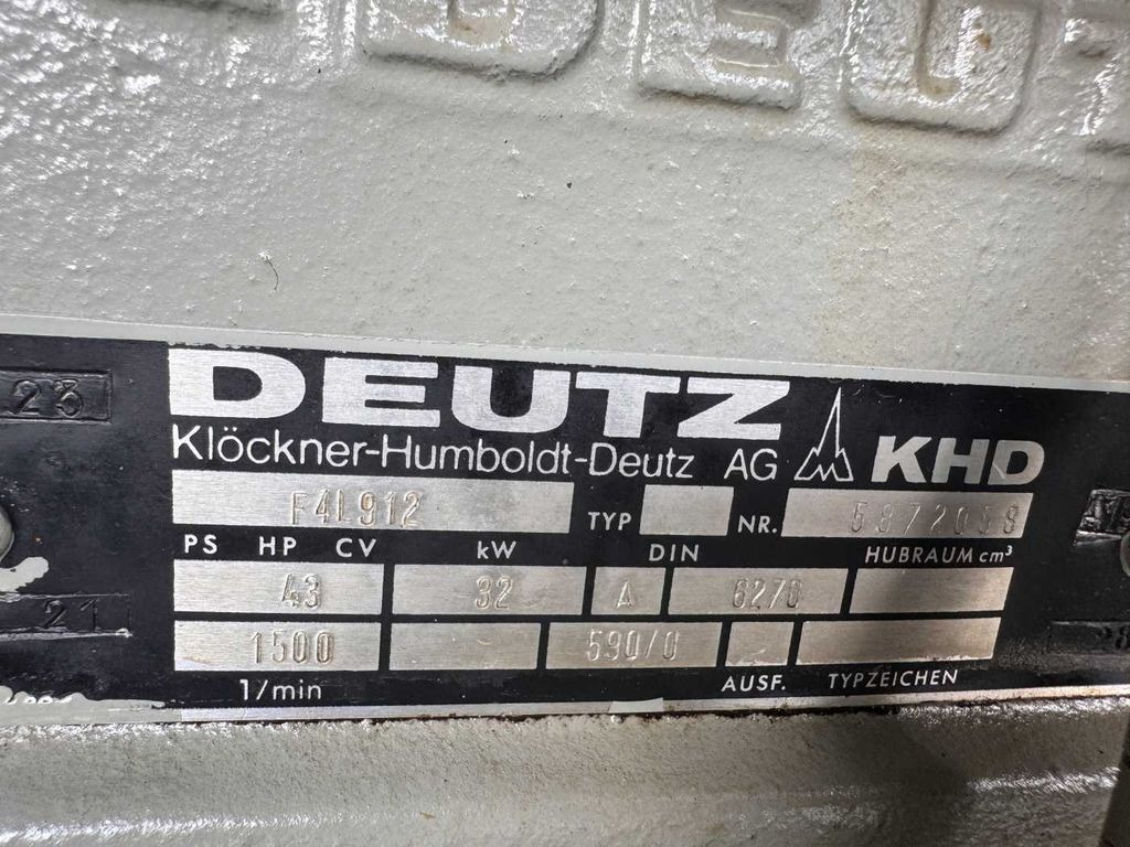 Anhänger Bay 406201/1 Stromerzeuger 35kVA 1.967h Deutz: das Bild 11