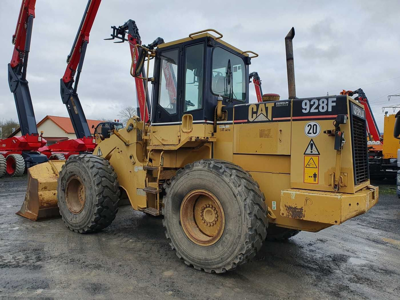 CAT 928F / nur 9.802h / Aircondition / 1994 - Radlader: das Bild 3 CAT 928F / nur 9.802h / Aircondition / 1994 - Radlader: das Bild 3