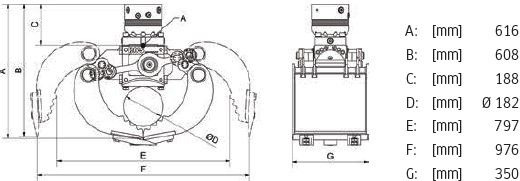 Greifer, Zustand - NEU DMS SG3535 inkl. Rotator Sortiergreifer / NEU: das Bild 10