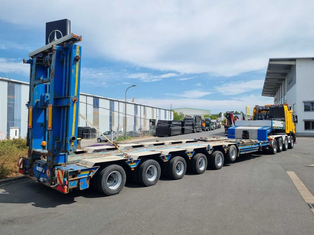 Goldhofer STZ-H6-57/80A Teleskop-Tieflader Waggontransport Goldhofer STZ-H6-57/80A Teleskop-Tieflader Waggontransport - Tieflader Auflieger: das Bild 3 Goldhofer STZ-H6-57/80A Teleskop-Tieflader Waggontransport Goldhofer STZ-H6-57/80A Teleskop-Tieflader Waggontransport - Tieflader Auflieger: das Bild 3