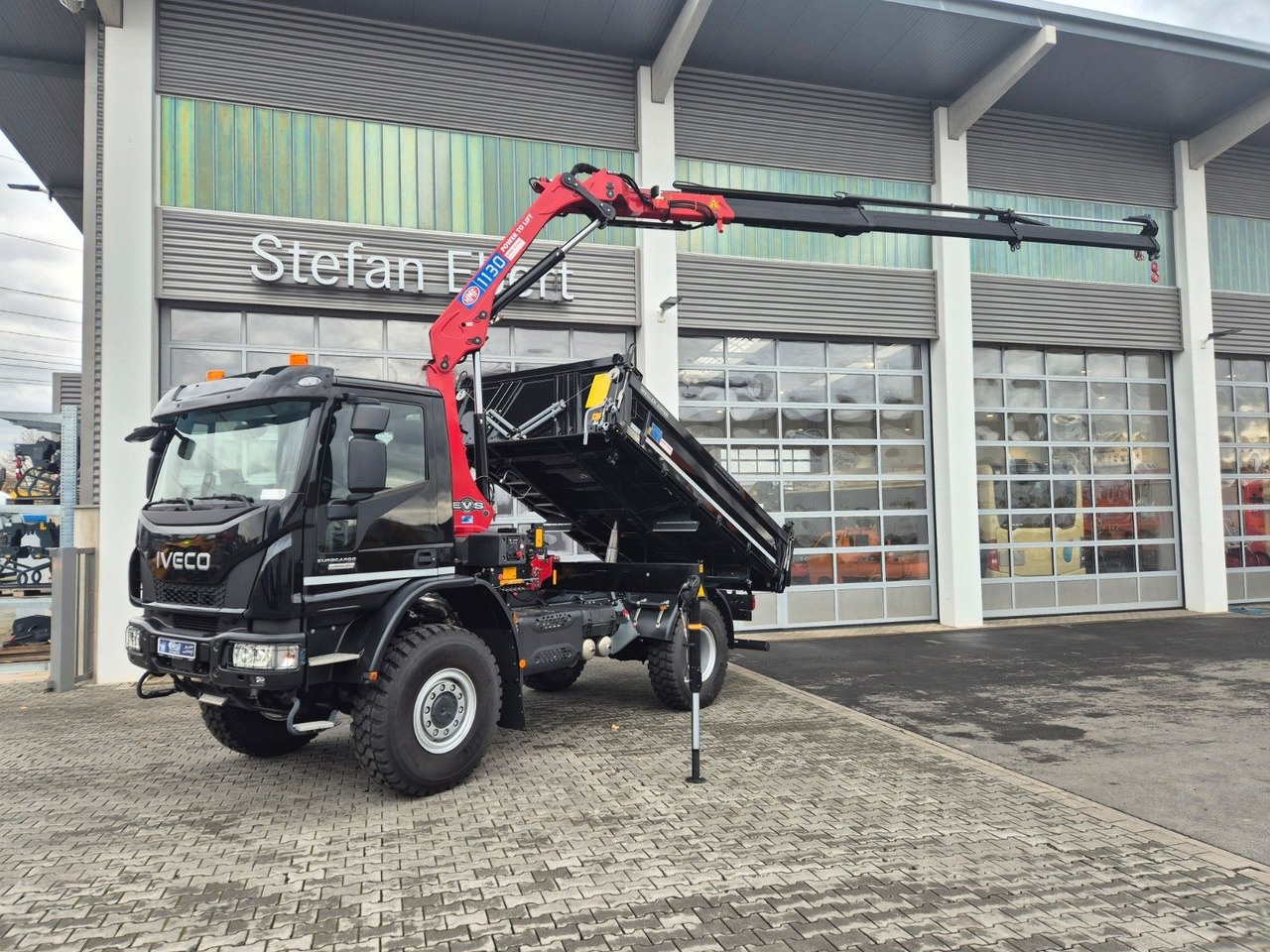 Iveco Eurocargo ML150E32WS 4x4 Kran HMF 1130K Funk AHK - Kipper, Autokran: das Bild 1 Iveco Eurocargo ML150E32WS 4x4 Kran HMF 1130K Funk AHK - Kipper, Autokran: das Bild 1