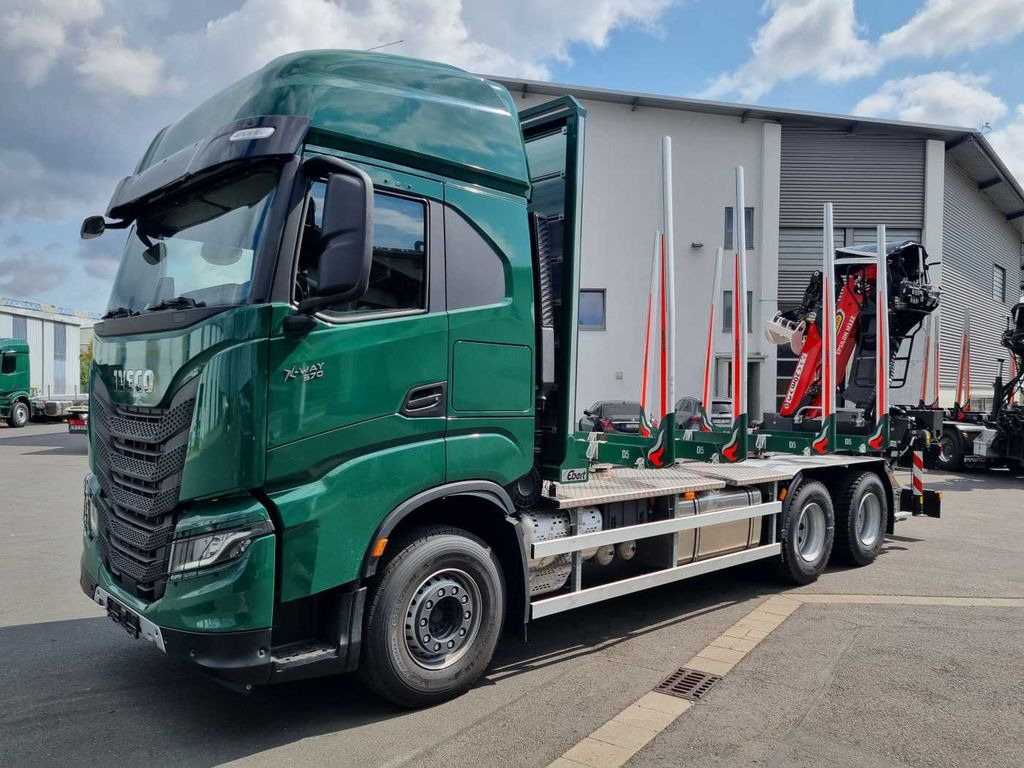 Iveco X-WAY AS300X57ZP ON+ 6x4 Palfinger Epsilon M12 Z - Holztransporter, Autokran: das Bild 3 Iveco X-WAY AS300X57ZP ON+ 6x4 Palfinger Epsilon M12 Z - Holztransporter, Autokran: das Bild 3