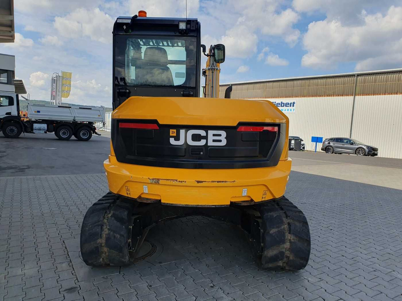 JCB 100C-2 / nur 471h! / 2022 / Lehnhoff HS08 - Kettenbagger: das Bild 4 JCB 100C-2 / nur 471h! / 2022 / Lehnhoff HS08 - Kettenbagger: das Bild 4