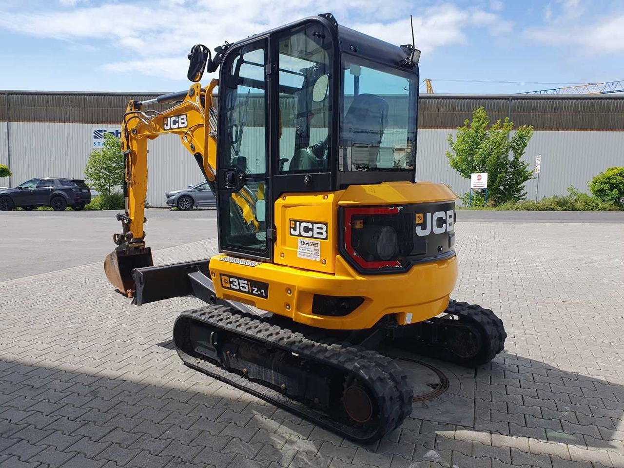 JCB 35Z-1 / 2022 / nur 389h! / Tieflöffel - Minibagger: das Bild 5 JCB 35Z-1 / 2022 / nur 389h! / Tieflöffel - Minibagger: das Bild 5