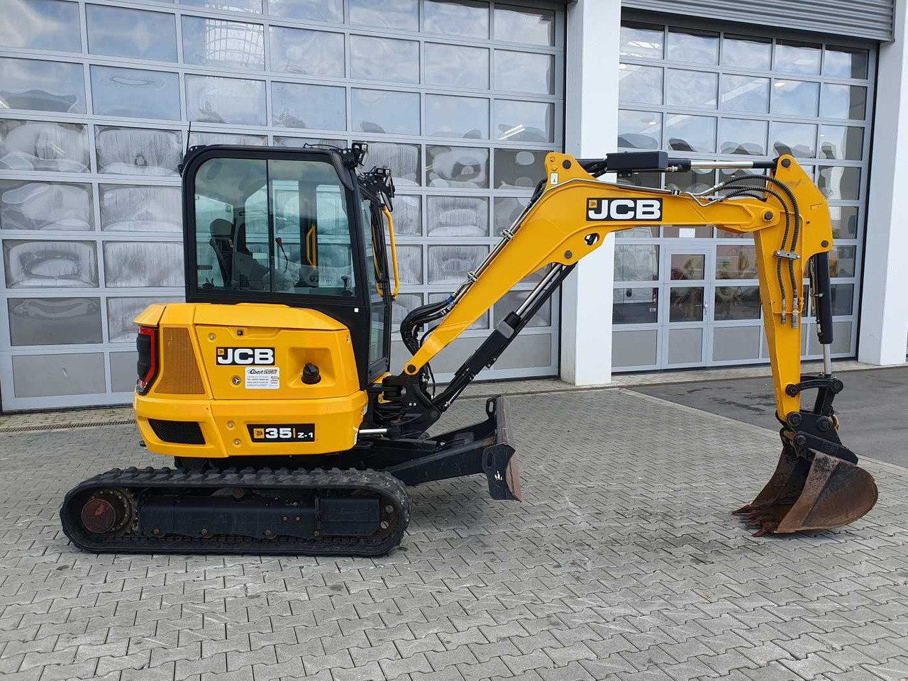 JCB 35Z-1 / 2022 / nur 389h! / Tieflöffel - Minibagger: das Bild 2 JCB 35Z-1 / 2022 / nur 389h! / Tieflöffel - Minibagger: das Bild 2