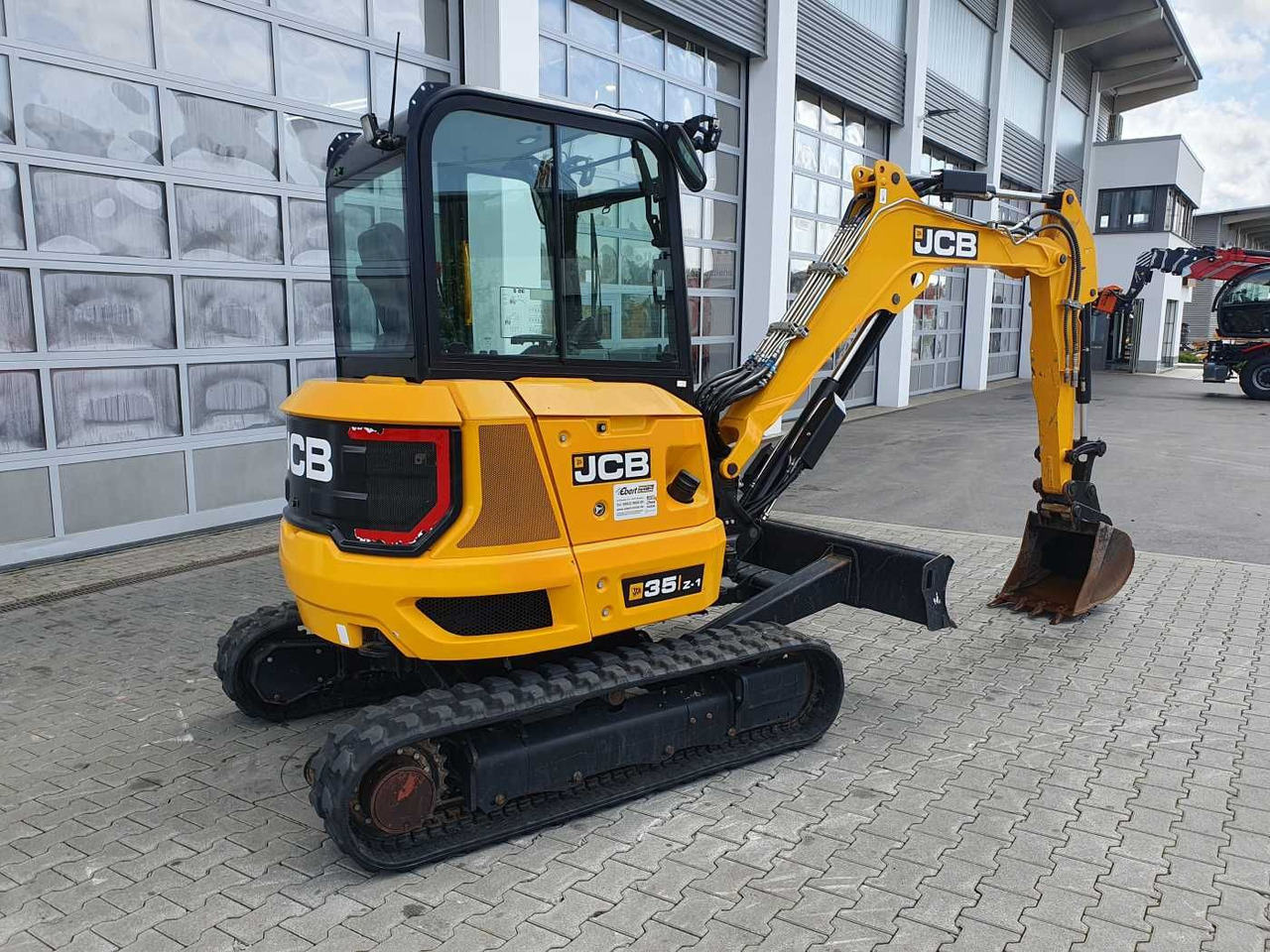 JCB 35Z-1 / 2022 / nur 389h! / Tieflöffel - Minibagger: das Bild 3 JCB 35Z-1 / 2022 / nur 389h! / Tieflöffel - Minibagger: das Bild 3