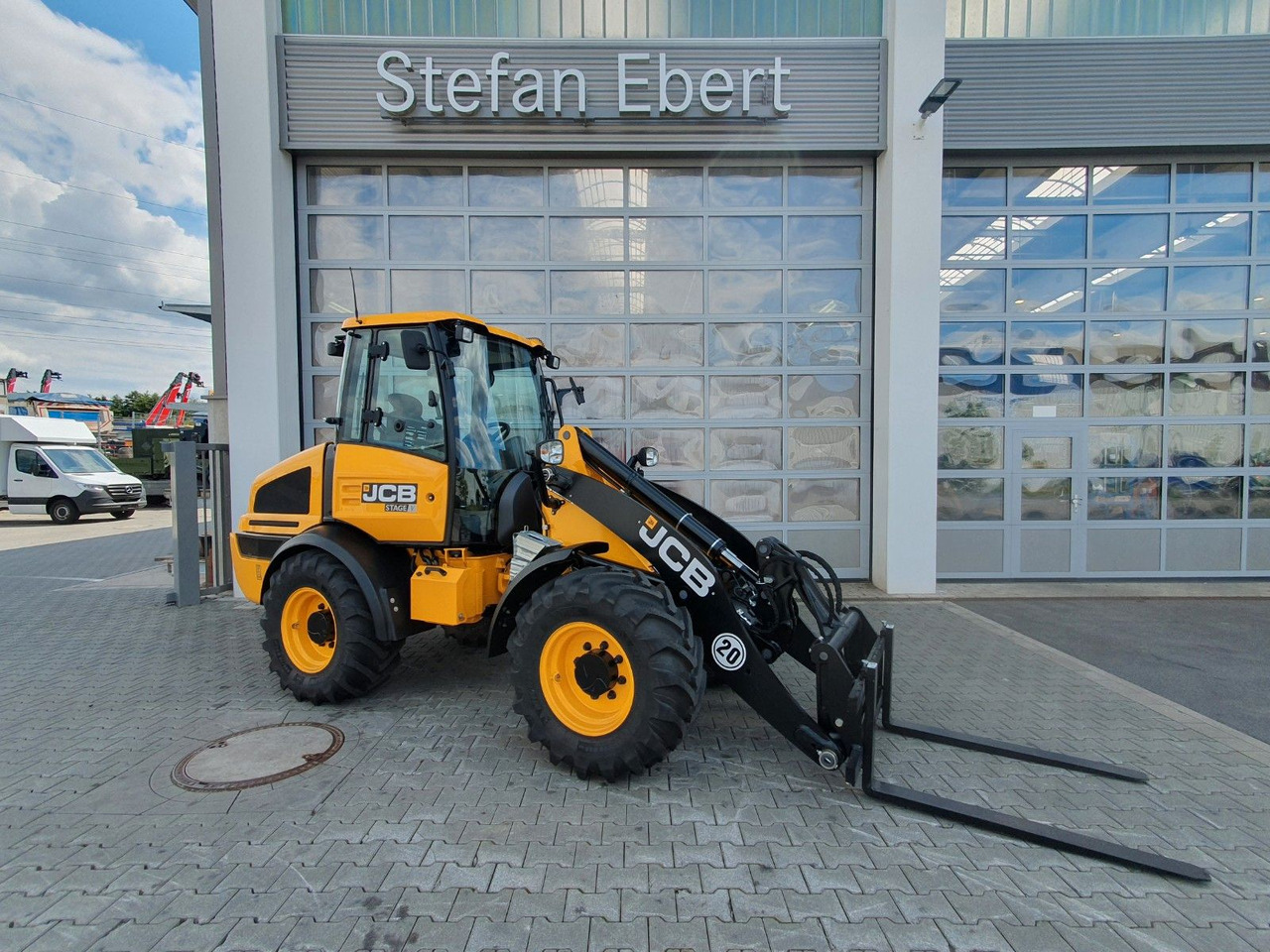JCB 409 SV / Neufahrzeug / Gabel - Radlader: das Bild 1 JCB 409 SV / Neufahrzeug / Gabel - Radlader: das Bild 1