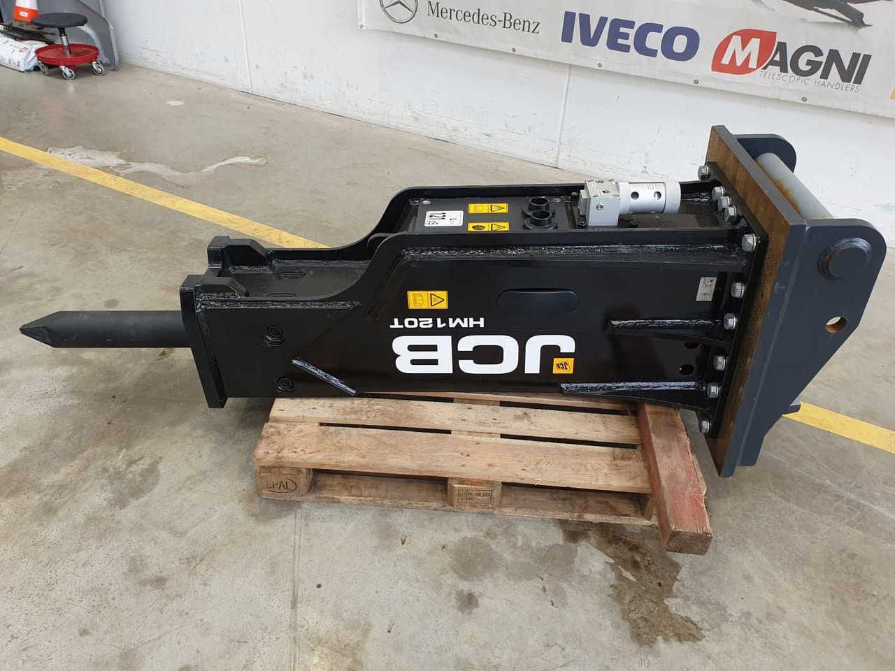 Hydraulikhammer für Baumaschine JCB HM120T / Hydraulikhammer / MS21 / 12-18 to: das Bild 10