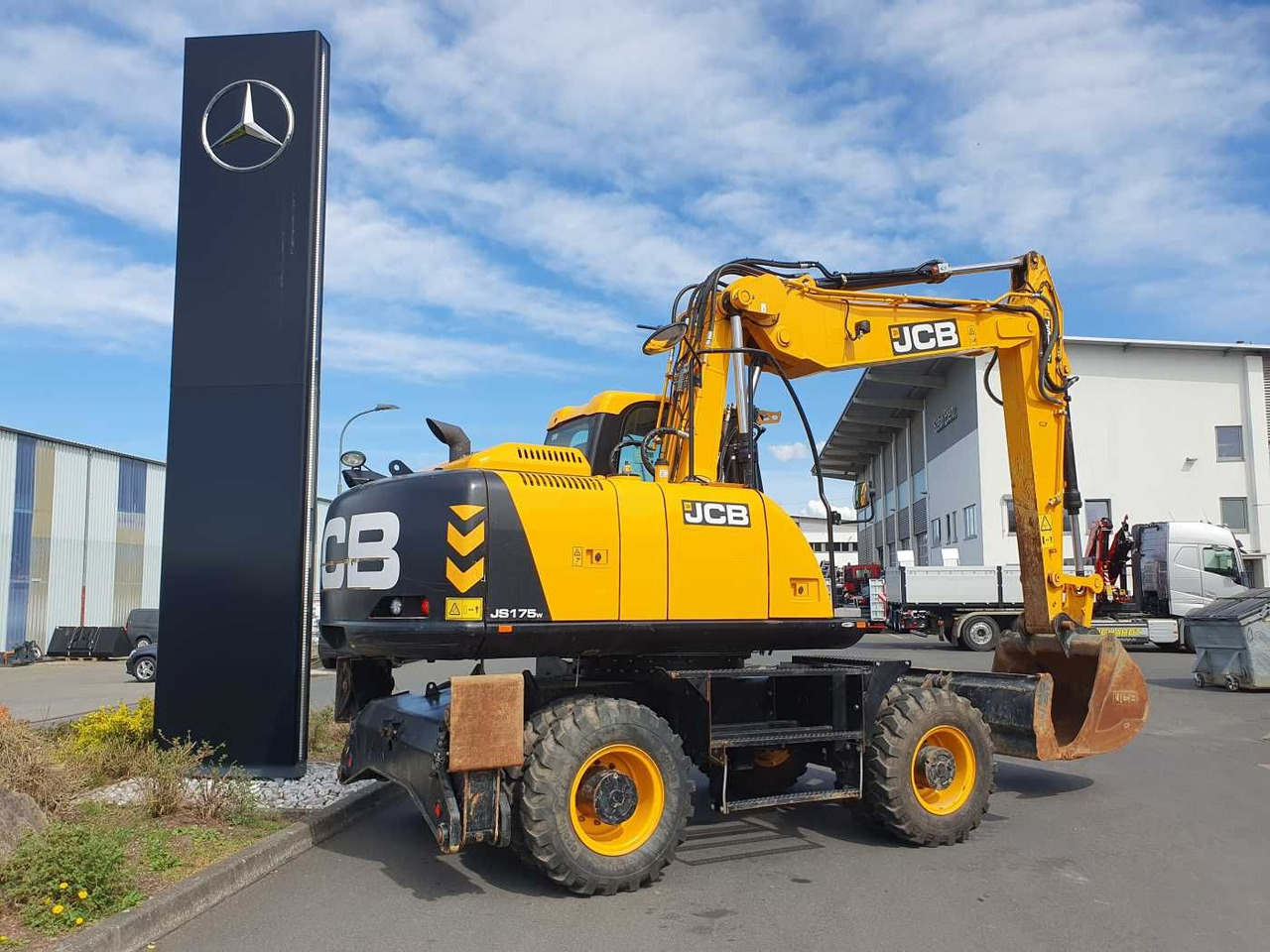 JCB JS 175 W / 2024 / nur 622h! / 1x Tieflöffel - Mobilbagger: das Bild 5 JCB JS 175 W / 2024 / nur 622h! / 1x Tieflöffel - Mobilbagger: das Bild 5