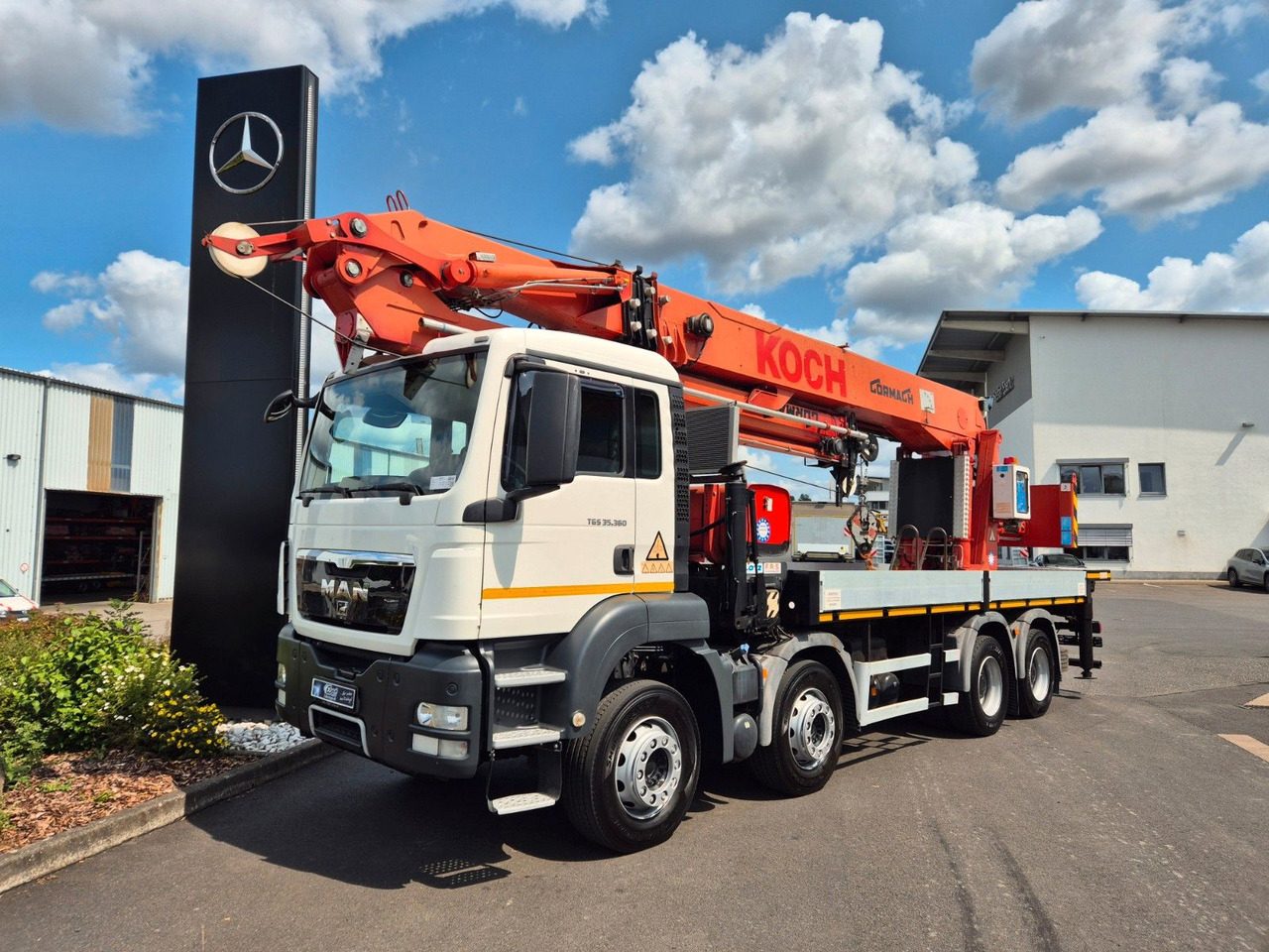 MAN TGS 35.360 8x4 BB Gormach 91000 TECH Funk - Autokran: das Bild 2 MAN TGS 35.360 8x4 BB Gormach 91000 TECH Funk - Autokran: das Bild 2