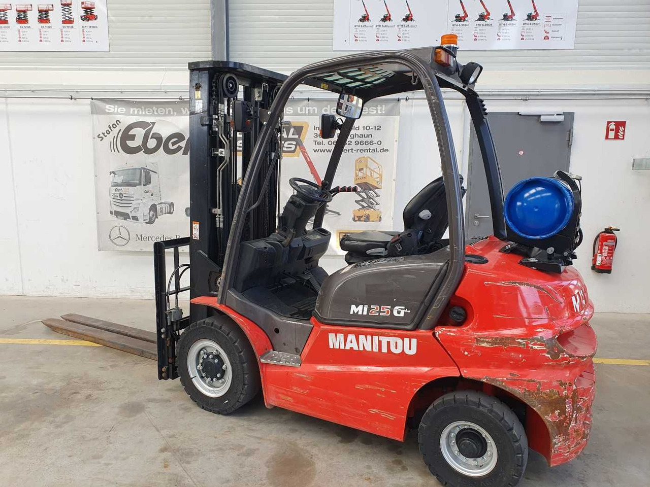 Manitou MI 25 G / Triplex: 4.70m / nur 1.976h! / SS - Treibgasstapler: das Bild 5 Manitou MI 25 G / Triplex: 4.70m / nur 1.976h! / SS - Treibgasstapler: das Bild 5