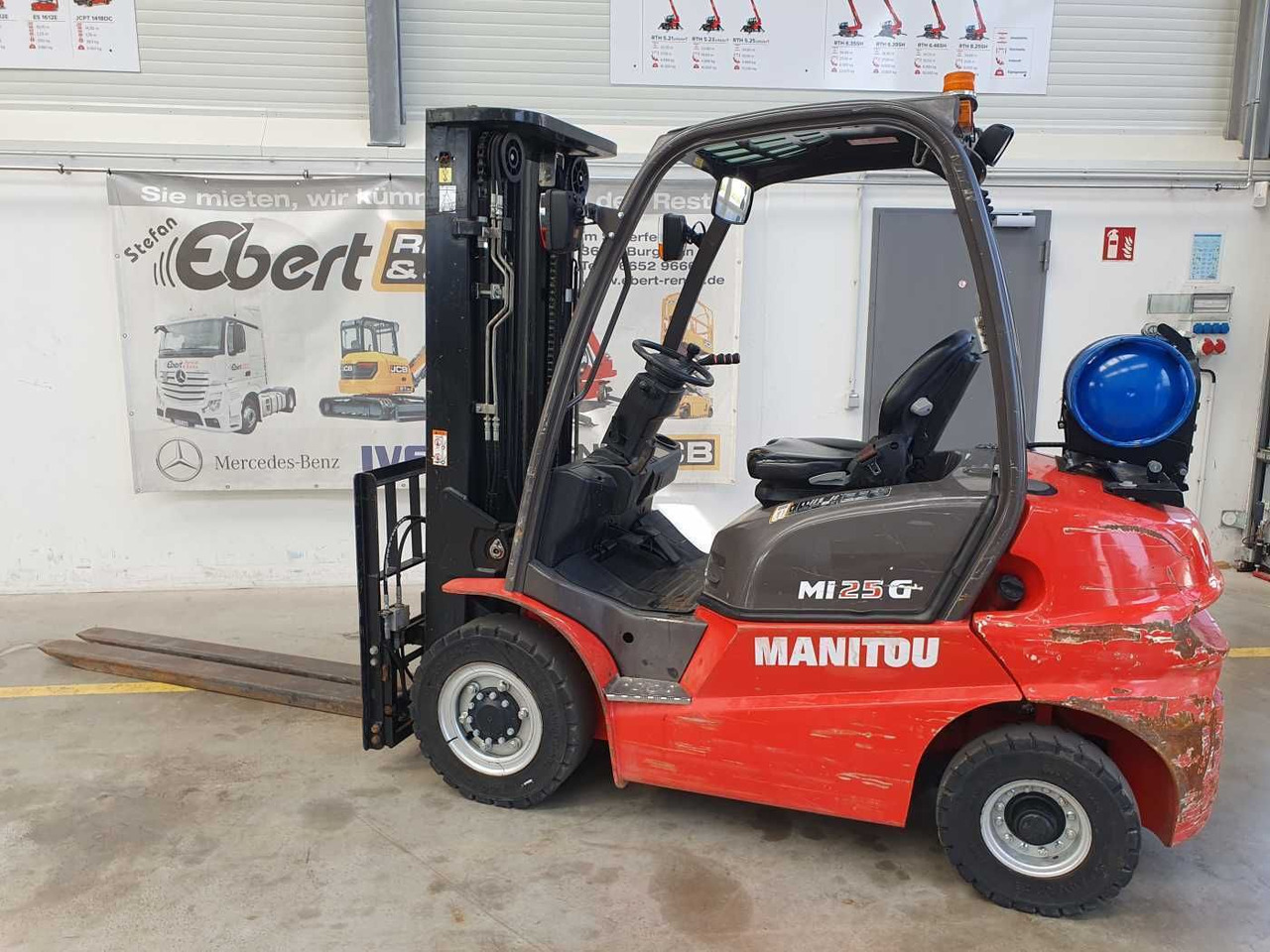 Manitou MI 25 G / Triplex: 4.70m / nur 1.976h! / SS - Treibgasstapler: das Bild 2 Manitou MI 25 G / Triplex: 4.70m / nur 1.976h! / SS - Treibgasstapler: das Bild 2