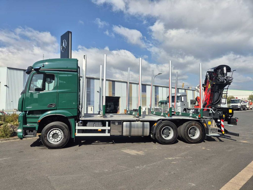 Mercedes-Benz Arocs 2651 L 6x4 Kran Epsilon TZ 12-86 Retarder - Holztransporter, Autokran: das Bild 4 Mercedes-Benz Arocs 2651 L 6x4 Kran Epsilon TZ 12-86 Retarder - Holztransporter, Autokran: das Bild 4