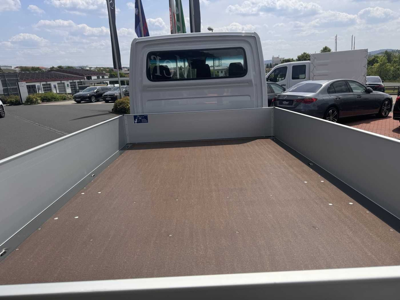 Planen Transporter Mercedes-Benz Sprinter 317 CDI 9G 3665 Klima Kamera AHK LED: das Bild 6