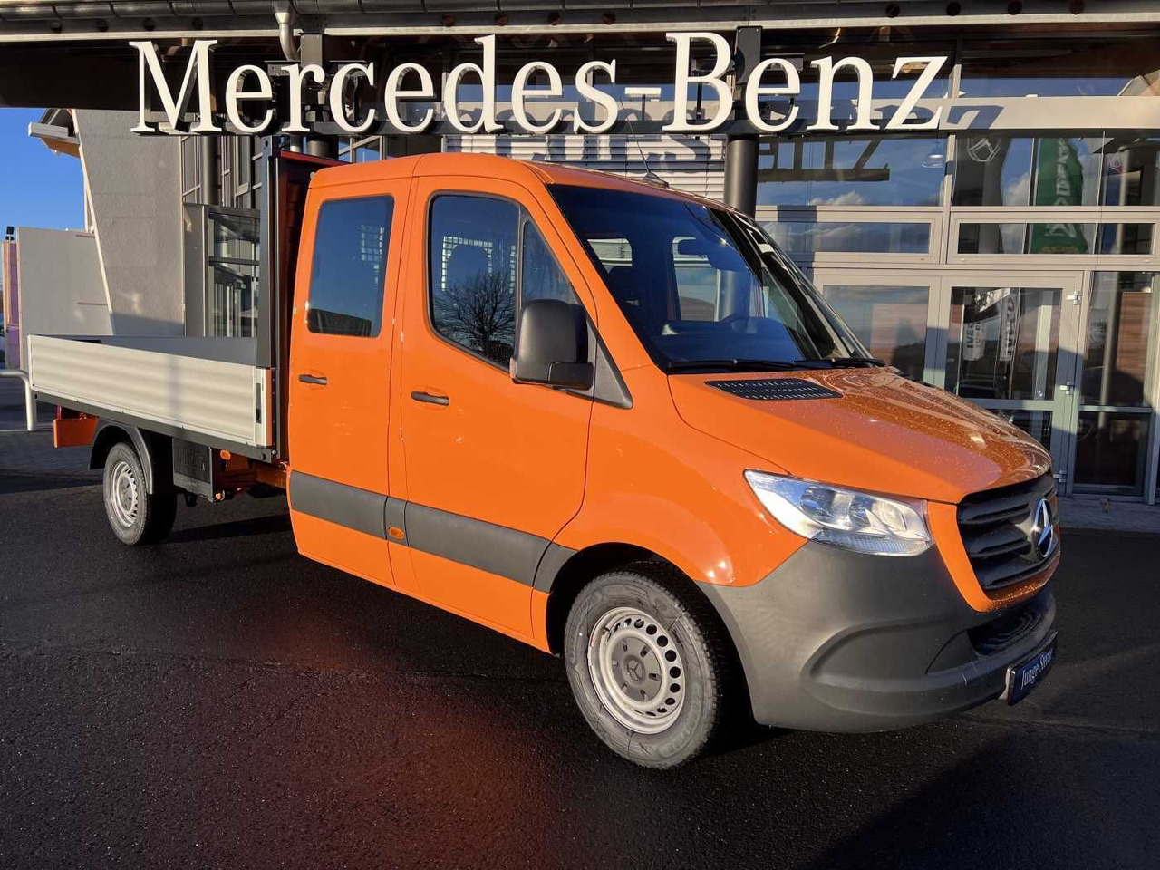 Mercedes-Benz Sprinter 317 CDI DoKa 4325 Klima MBUX Stdheiz - Planen Transporter, Transporter mit Doppelkabine: das Bild 1 Mercedes-Benz Sprinter 317 CDI DoKa 4325 Klima MBUX Stdheiz - Planen Transporter, Transporter mit Doppelkabine: das Bild 1