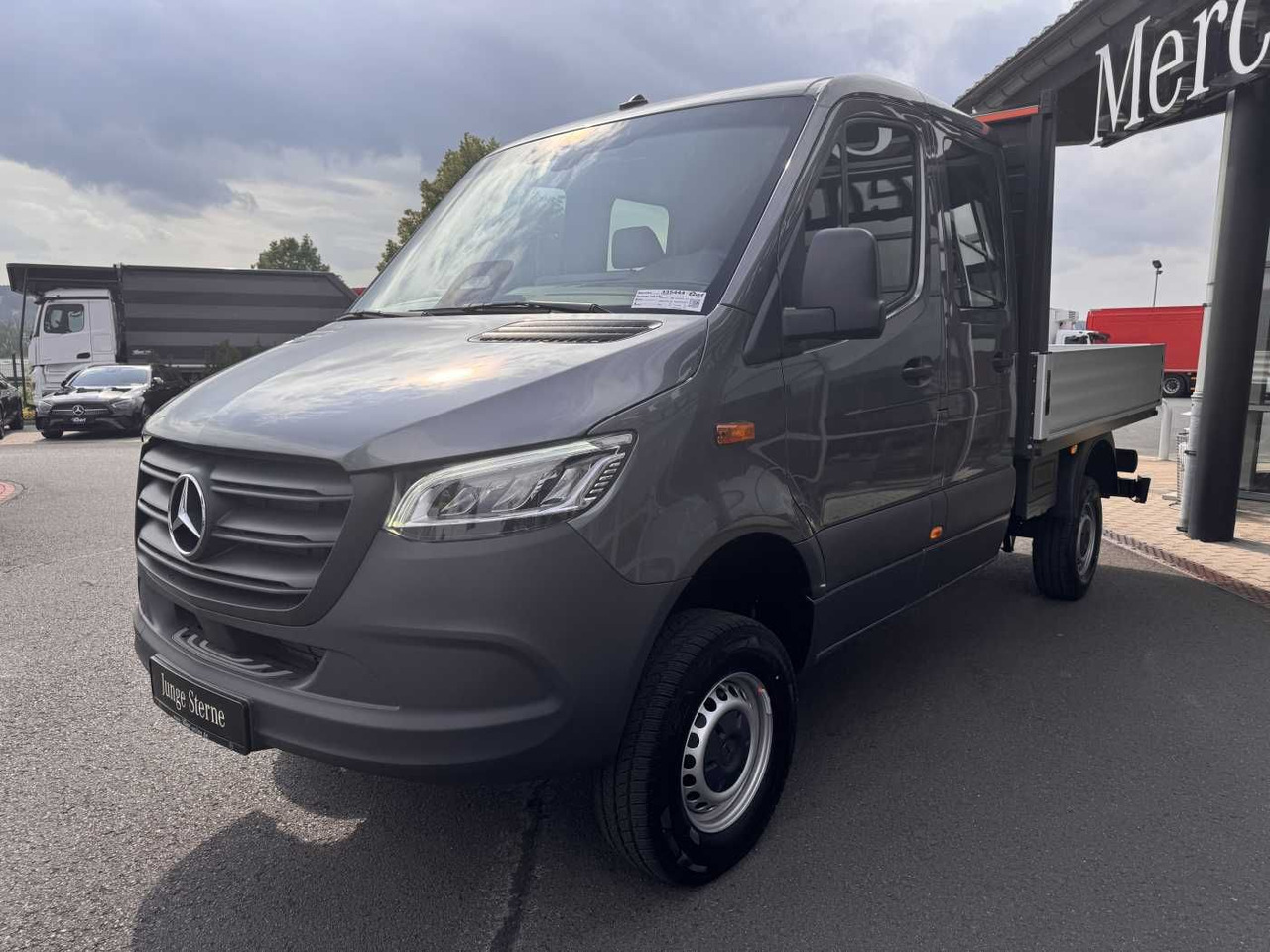 Mercedes-Benz Sprinter 319 CDI 4x4 DoKa AHK3,5 Klima Kamera - Pritsche Transporter, Transporter mit Doppelkabine: das Bild 3 Mercedes-Benz Sprinter 319 CDI 4x4 DoKa AHK3,5 Klima Kamera - Pritsche Transporter, Transporter mit Doppelkabine: das Bild 3