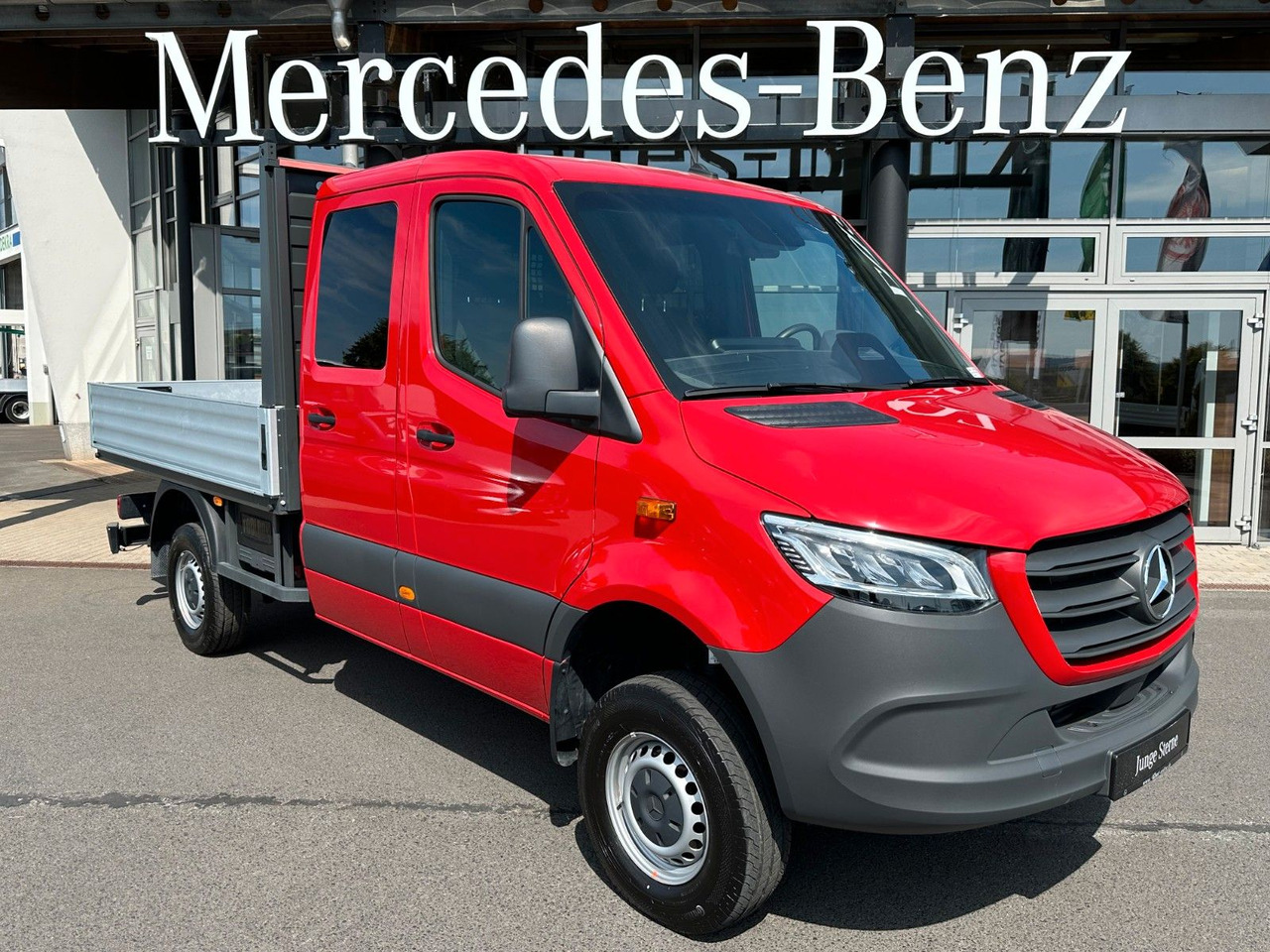 Mercedes-Benz Sprinter 319 CDI 4x4 DoKa Klima AHK3,5to - Planen Transporter, Transporter mit Doppelkabine: das Bild 1 Mercedes-Benz Sprinter 319 CDI 4x4 DoKa Klima AHK3,5to - Planen Transporter, Transporter mit Doppelkabine: das Bild 1