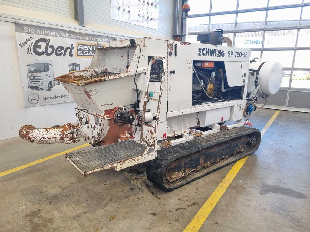 Schwing SP 750-18 Gummiketten - Betonpumpe: das Bild 2 Schwing SP 750-18 Gummiketten - Betonpumpe: das Bild 2