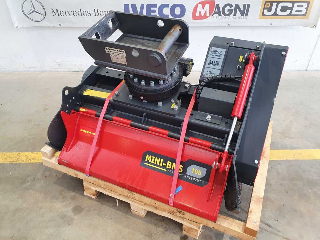 Seppi M. MINI-BMS 105 Mulcher / DEMO / Drehmotor - Forstmulcher: das Bild 2 Seppi M. MINI-BMS 105 Mulcher / DEMO / Drehmotor - Forstmulcher: das Bild 2