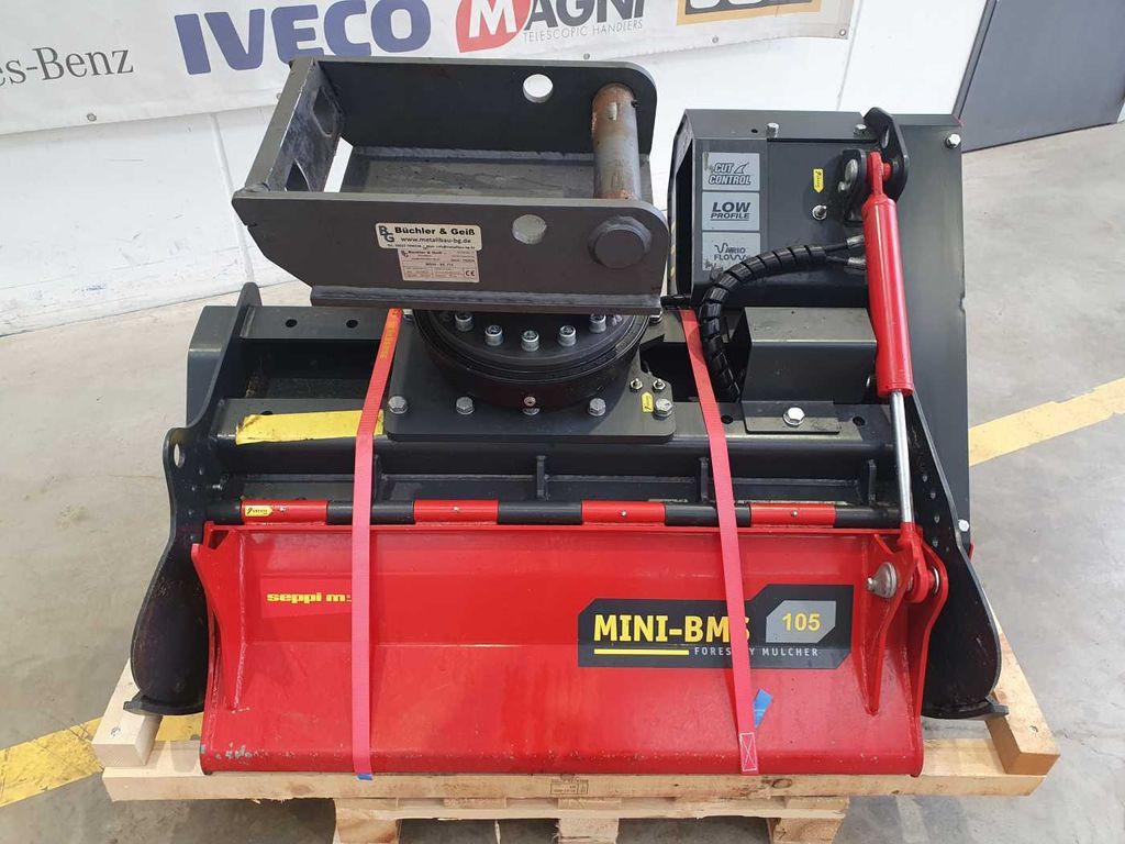 Seppi M. MINI-BMS 105 Mulcher / DEMO / Drehmotor - Forstmulcher: das Bild 3 Seppi M. MINI-BMS 105 Mulcher / DEMO / Drehmotor - Forstmulcher: das Bild 3