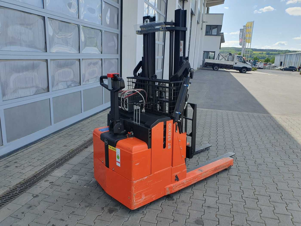Toyota RWE 120 / Schubmaststapler / Duplex:2.9m / 257h! - Hochhubwagen: das Bild 4 Toyota RWE 120 / Schubmaststapler / Duplex:2.9m / 257h! - Hochhubwagen: das Bild 4