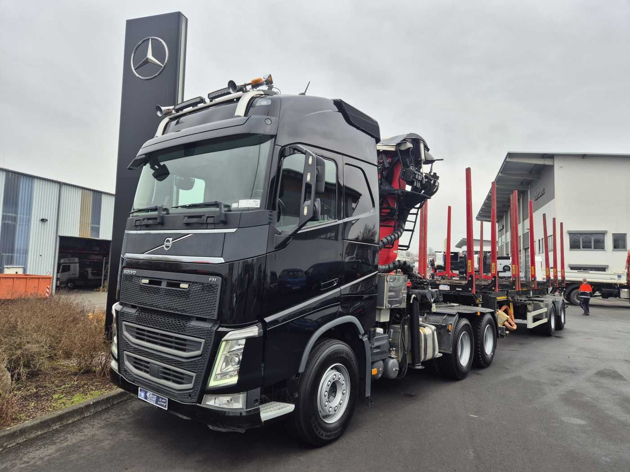 Volvo FH 540 6x4 Palfinger S260Z96 Doll Teleskop-Langh - Holztransporter: das Bild 2 Volvo FH 540 6x4 Palfinger S260Z96 Doll Teleskop-Langh - Holztransporter: das Bild 2