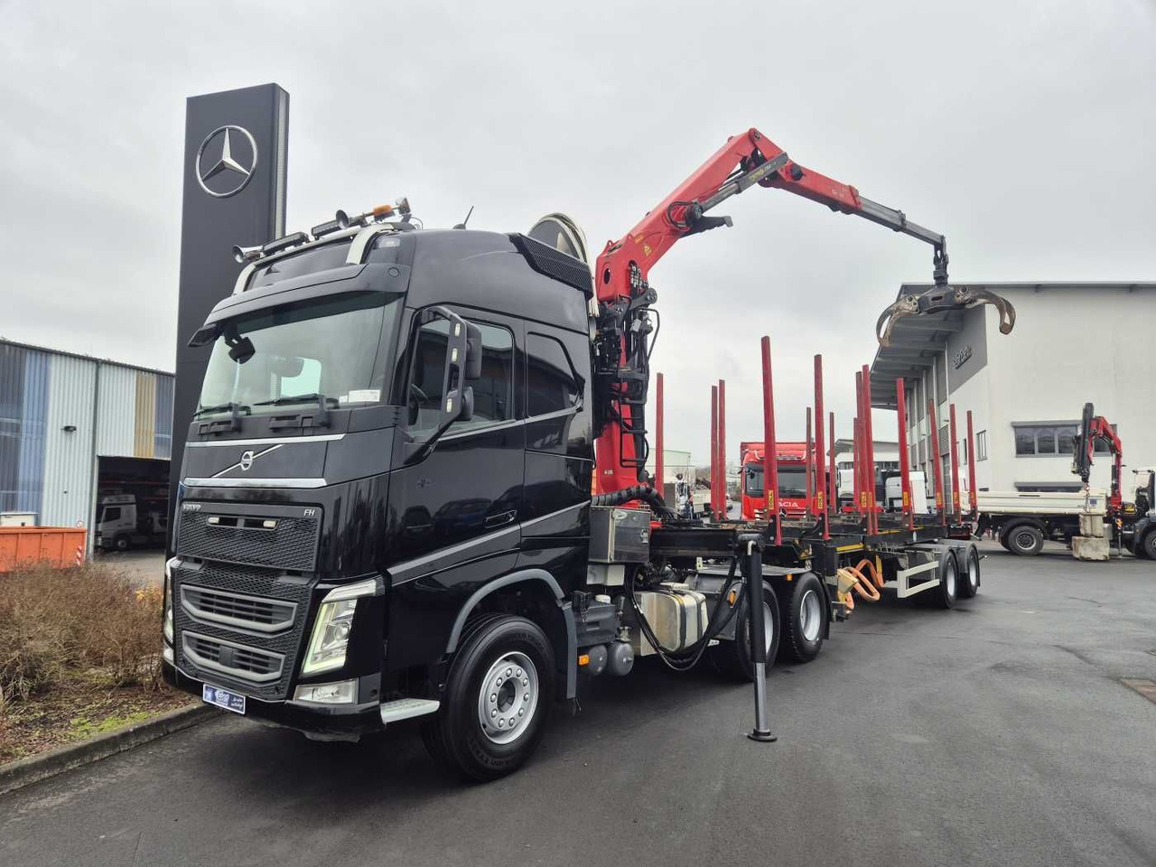 Volvo FH 540 6x4 Palfinger S260Z96 Doll Teleskop-Langh - Holztransporter: das Bild 1 Volvo FH 540 6x4 Palfinger S260Z96 Doll Teleskop-Langh - Holztransporter: das Bild 1