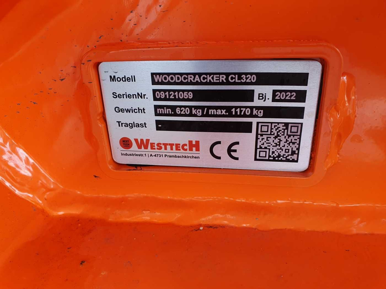 Fällgreifer Westtech Woodcracker CL320 Fällgreifer 2022 DEMO: das Bild 13