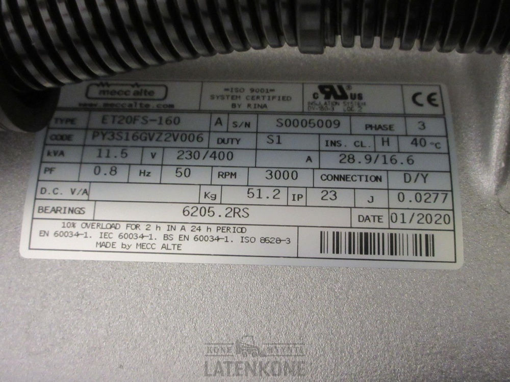 Stromgenerator Atlas Copco QEP R14 Bensa Generaattori: das Bild 16