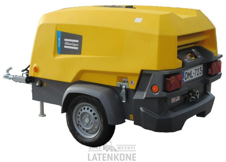 Atlas Copco XAS 88-7 StV Vaunukompressori UUSI - Luftkompressor: das Bild 3 Atlas Copco XAS 88-7 StV Vaunukompressori UUSI - Luftkompressor: das Bild 3