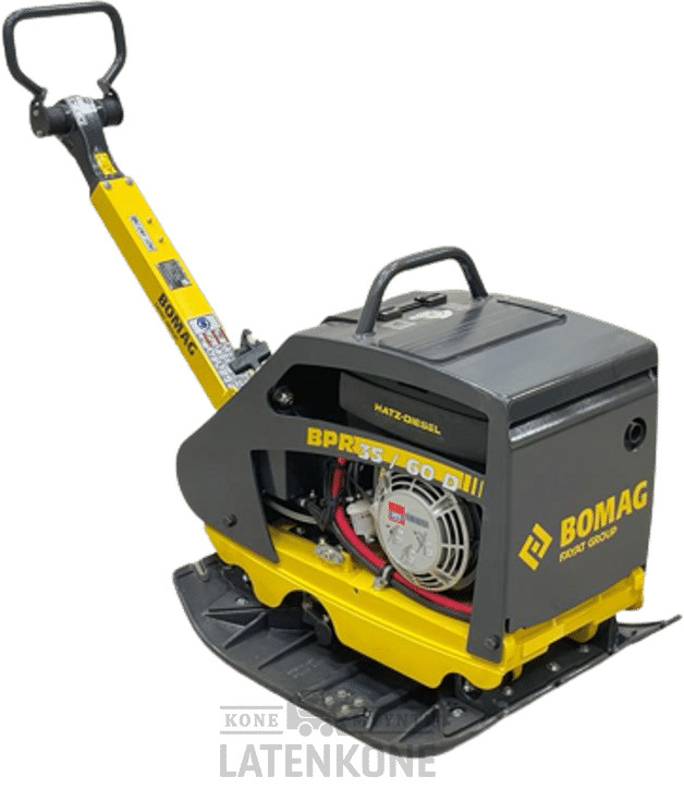Rüttelplatte Bomag BPR35/60DE tärylätkä renkailla: das Bild 12