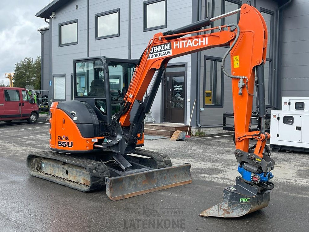 Hitachi ZX 55U-5A kaivinkone - Kettenbagger: das Bild 2 Hitachi ZX 55U-5A kaivinkone - Kettenbagger: das Bild 2
