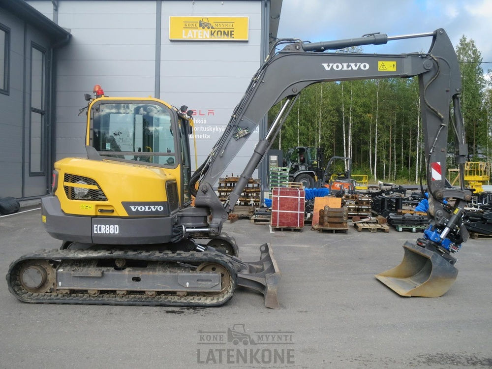 Volvo ECR88D SMP Rototiltti - Kettenbagger: das Bild 1 Volvo ECR88D SMP Rototiltti - Kettenbagger: das Bild 1