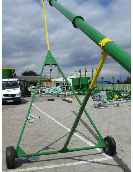 Mrol przenośnik ślimakowy T401/1 z koszem, Ø110, 8 m - Fördertechnik: das Bild 1 Mrol przenośnik ślimakowy T401/1 z koszem, Ø110, 8 m - Fördertechnik: das Bild 1