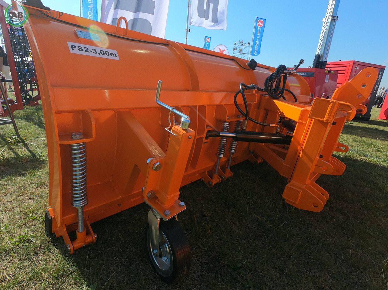 Spawex straight snow plow PS-2, 3 m - Schneepflug für Landmaschine: das Bild 4 Spawex straight snow plow PS-2, 3 m - Schneepflug für Landmaschine: das Bild 4