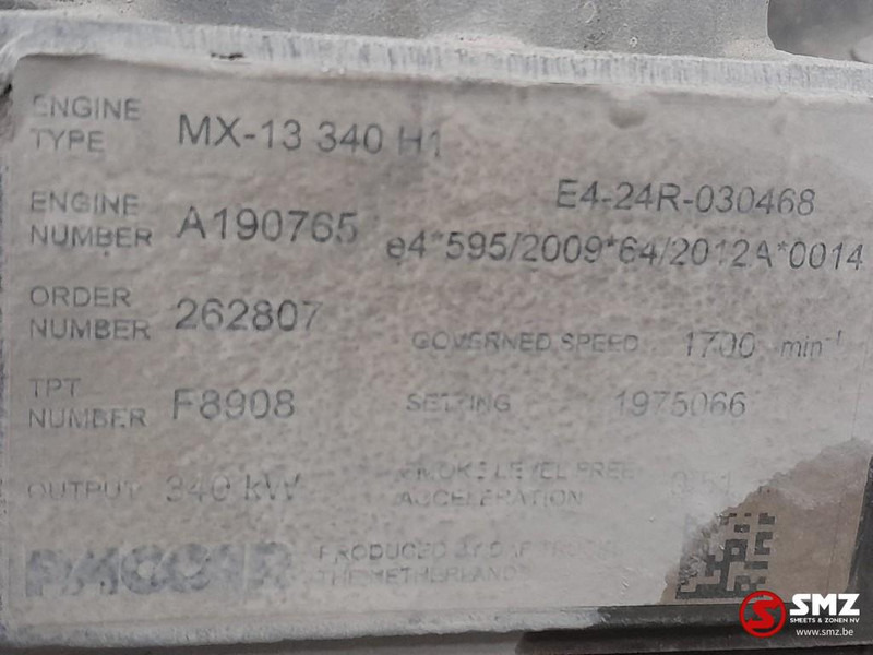 DAF Occ Motor DAF XF106 EURO 6 MX13 340 - Motor für LKW: das Bild 5 DAF Occ Motor DAF XF106 EURO 6 MX13 340 - Motor für LKW: das Bild 5