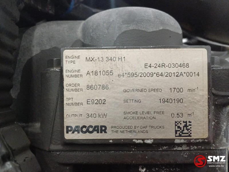 DAF Occ motor MX13 340KW DAF - Motor für LKW: das Bild 5 DAF Occ motor MX13 340KW DAF - Motor für LKW: das Bild 5