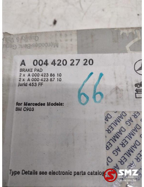 Mercedes-Benz Set remblokken mercedes sprinter w903 a0044202720 - Bremsklötze für LKW: das Bild 2 Mercedes-Benz Set remblokken mercedes sprinter w903 a0044202720 - Bremsklötze für LKW: das Bild 2