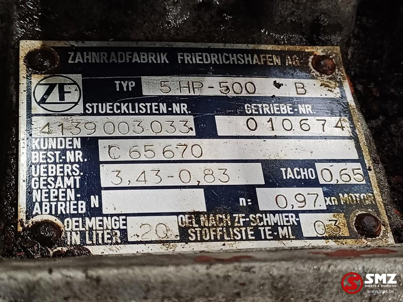 Renault Occ motor MIDS062030B + versnellingsbak 5HP-500 Re - Motor für LKW: das Bild 5 Renault Occ motor MIDS062030B + versnellingsbak 5HP-500 Re - Motor für LKW: das Bild 5