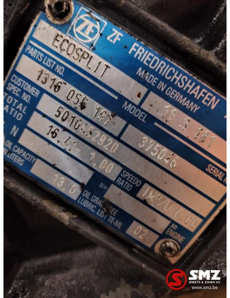 Renault Occ versnellingsbak Renault 16S181 5010452920 1316 - Getriebe für LKW: das Bild 5 Renault Occ versnellingsbak Renault 16S181 5010452920 1316 - Getriebe für LKW: das Bild 5