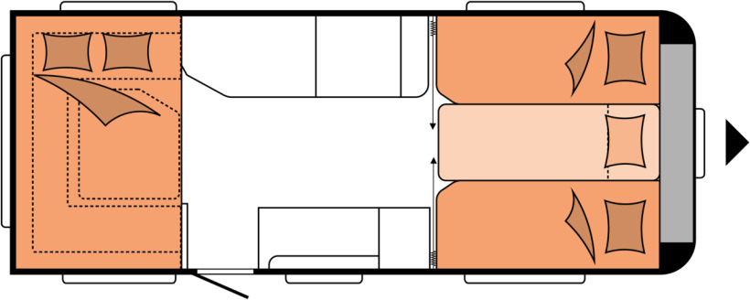 Hobby MAXIA 585 UL - Wohnwagen: das Bild 2 Hobby MAXIA 585 UL - Wohnwagen: das Bild 2