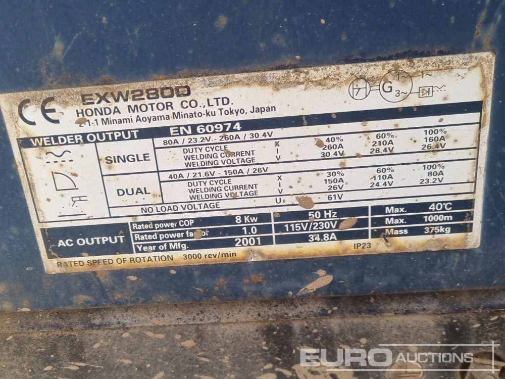 Stromgenerator 110Volt Generator/Welder, 3 Cylinder Engine (2 of), 230Volt Generator/Welder, Engine: das Bild 28 Stromgenerator 110Volt Generator/Welder, 3 Cylinder Engine (2 of), 230Volt Generator/Welder, Engine: das Bild 28