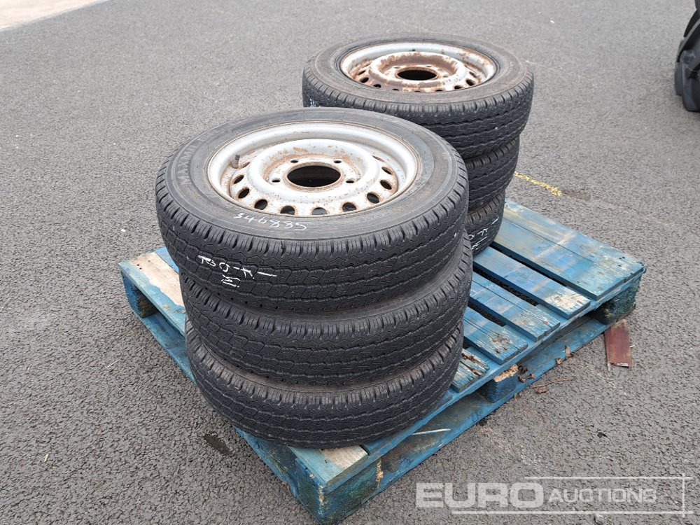175/75R16 Tyre & Rim to suit Ivor Williams Trailer (6 of) - Reifen: das Bild 1 175/75R16 Tyre & Rim to suit Ivor Williams Trailer (6 of) - Reifen: das Bild 1