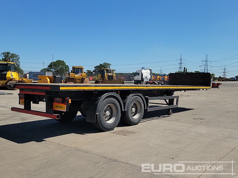 1999 Don-Bur Twin Axle Flatbed Trailer - Pritschenauflieger/ Plattformauflieger: das Bild 5 1999 Don-Bur Twin Axle Flatbed Trailer - Pritschenauflieger/ Plattformauflieger: das Bild 5