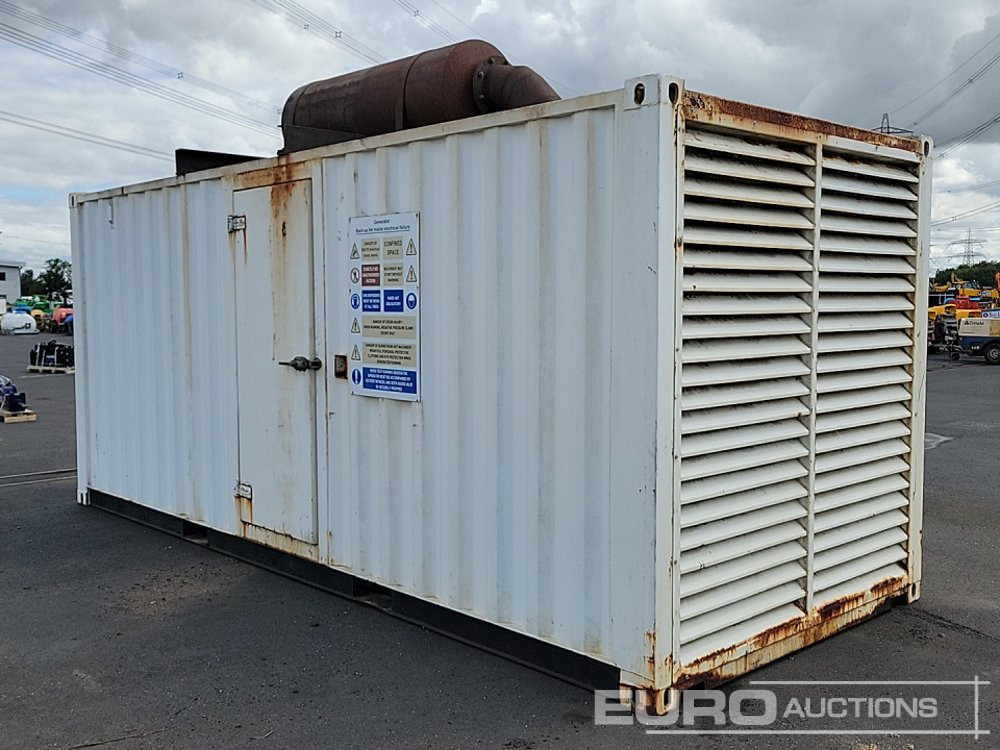 20" Containerized 850kVA Generator, Perkins V12 Engine - Stromgenerator: das Bild 5 20" Containerized 850kVA Generator, Perkins V12 Engine - Stromgenerator: das Bild 5