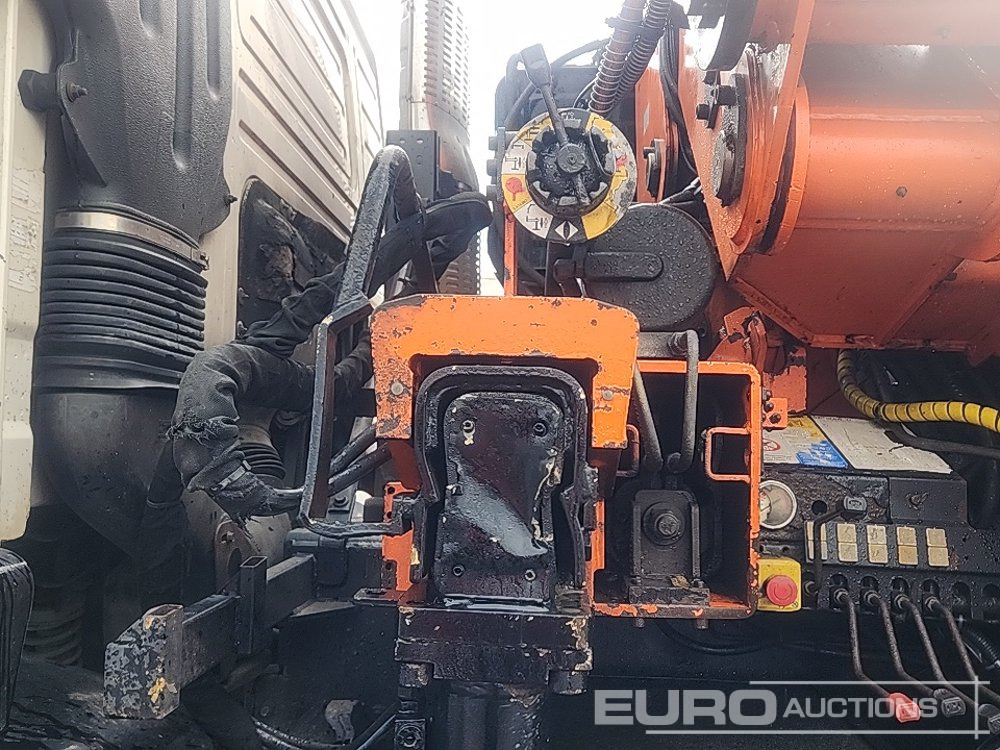 Pritsche LKW Für die Beförderung von schwere Technik 2006 Volvo FM9-380: das Bild 35