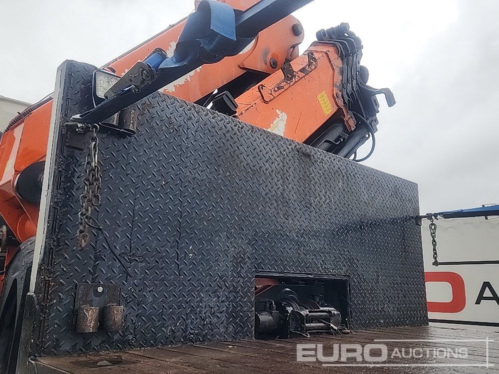 Pritsche LKW Für die Beförderung von schwere Technik 2006 Volvo FM9-380: das Bild 39