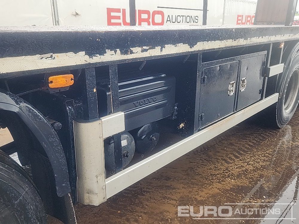 Pritsche LKW Für die Beförderung von schwere Technik 2006 Volvo FM9-380: das Bild 38