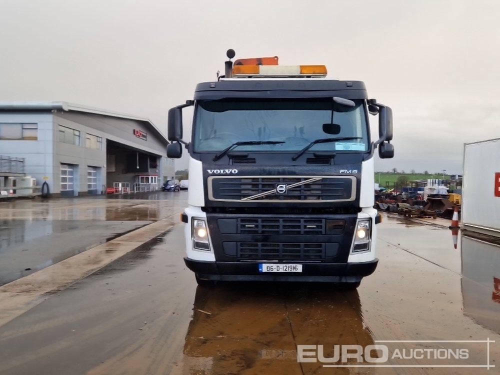 Pritsche LKW Für die Beförderung von schwere Technik 2006 Volvo FM9-380: das Bild 8