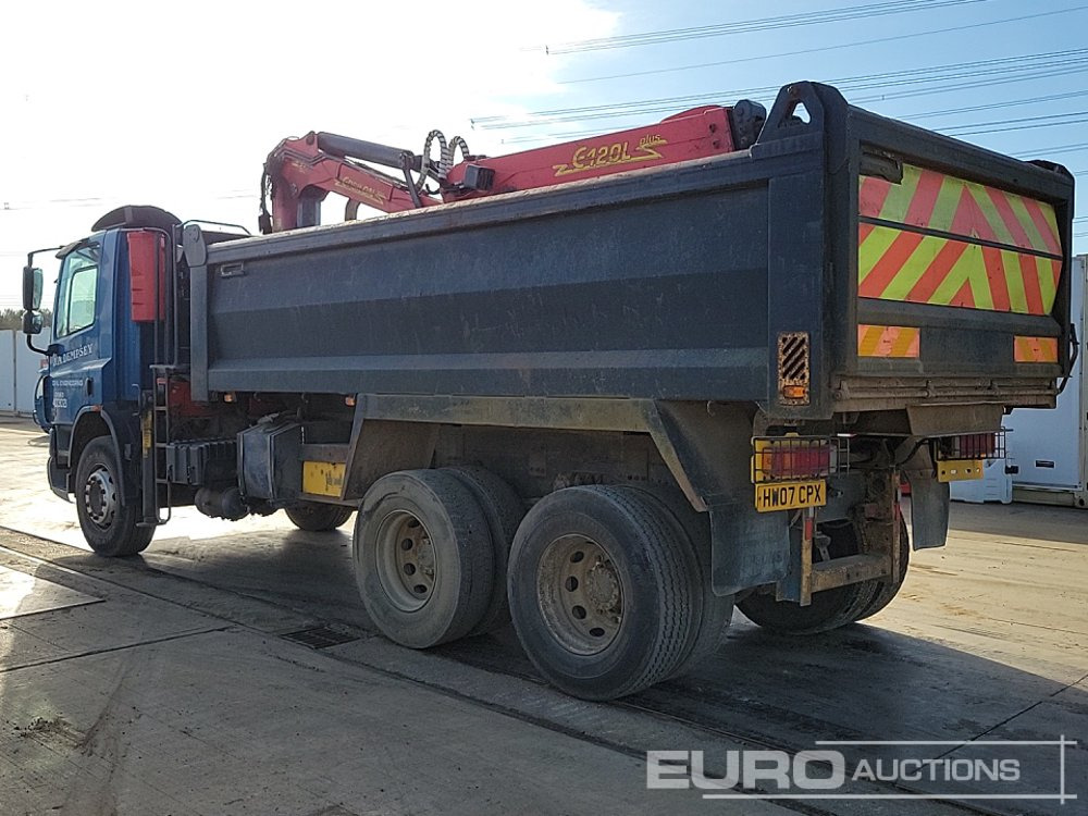 2007 DAF CF75 310 - Kipper, Autokran: das Bild 3 2007 DAF CF75 310 - Kipper, Autokran: das Bild 3
